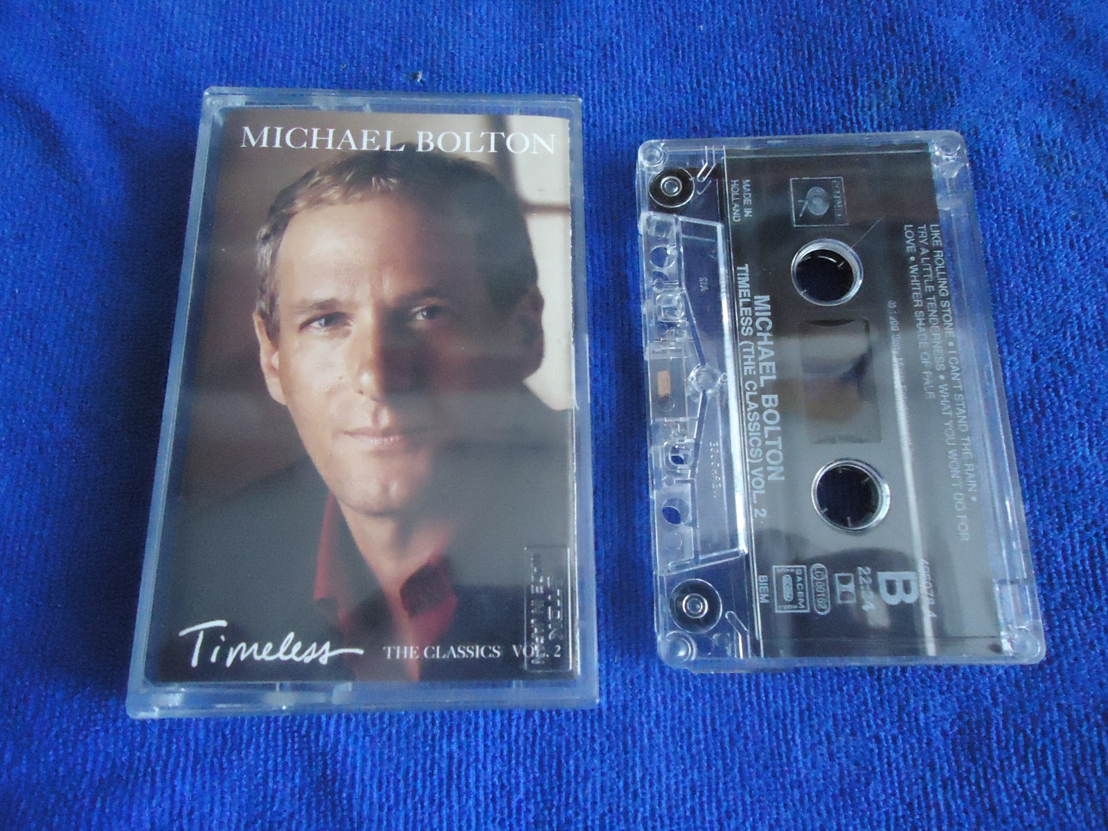 Michael Bolton Timeless - Audio Cassette tape Album