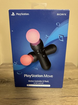 Sony PlayStation Move Motion Controller  (2 Pack ) for PS4/PSVR | Open Box