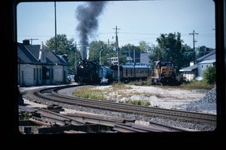 Eisenbahn Dia Soo Line #1003 Dampflok Personenzug Waukesha WI 2000
