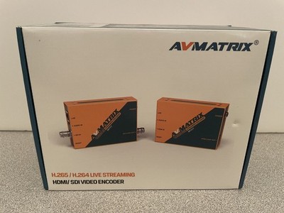 NEW AVMATRIX SE1117 H.265/H.264 SDI Video Streaming Encoder