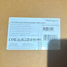 StarTech.com C15012-USB-EXTENDER 1-Port USB 2.0 over Cat5/Cat6 Extender