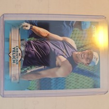 2025 Stadium Club Christian Yelich Light Blue Foil #171 Milwaukee Brewers