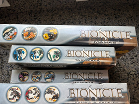 LEGO BIONICLE: Manas (8539), Tarakava, Nui Jaga, Kane Ra All Factory Sealed NIB