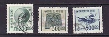 Corea # 373-74A altos valores de 1965 emisión CV $11