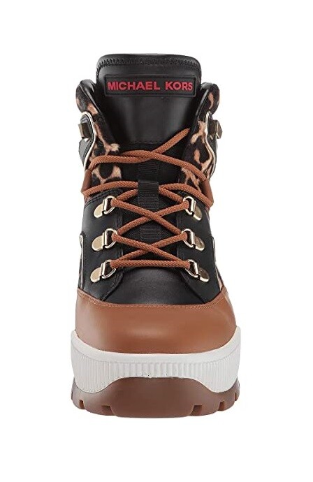 Leather Michael Michael Kors Women's Brooke Mixed Media