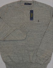 Polo Ralph Lauren Sweater Crewneck Pullover Gray Heather Size XL NWT