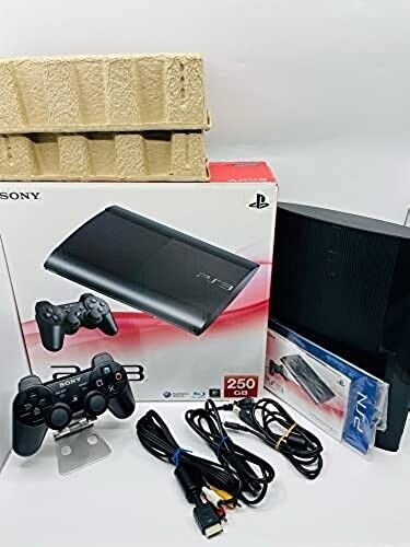 Sony PlayStation 3 250GB Charcoal black CECH-4000B PS3 Japan