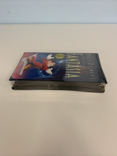 Fantasia Walt Disney's Masterpiece VHS Tape 1991 - Brand NEW SEALED!!! Clamshell - Picture 3 of 6