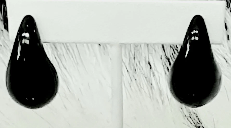 RLM Soho Lucious🍭Lucite Cuentas de Metal Tono Plata 8.5"L Collar 1"L Pendientes Jy2 Foto 4 de 4