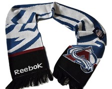 Reebok Face-Off NHL Colorado Avalanche Hockey 2016 Stadium Series Scarf $30 MSRP