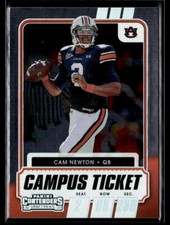 Cam Newton - 2021 Panini Contenders Draft Picks Campus Ticket #23 Auburn Tigers