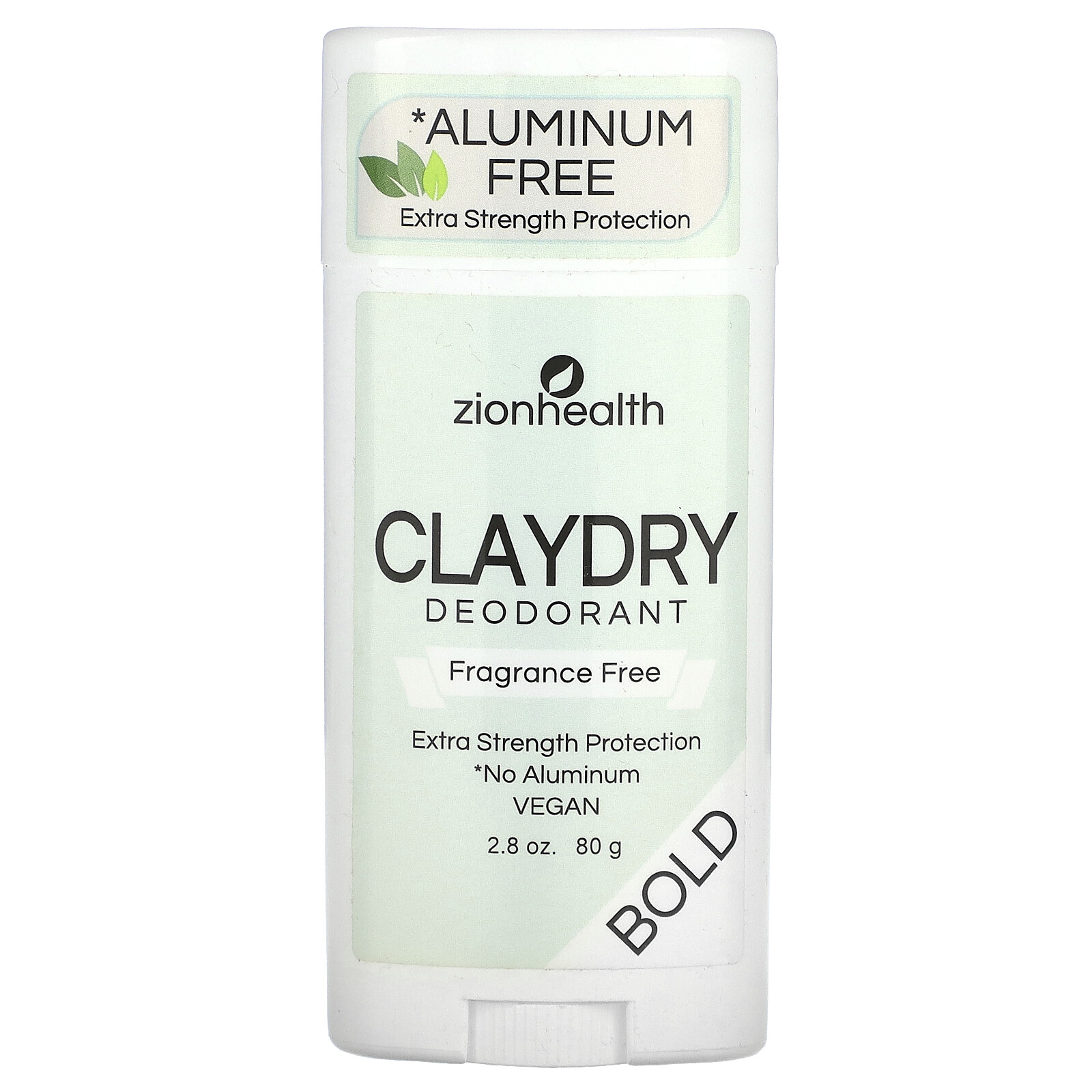 Дезодорант Claydry, стойкий, без отдушек, 2,8 унции (80 г)