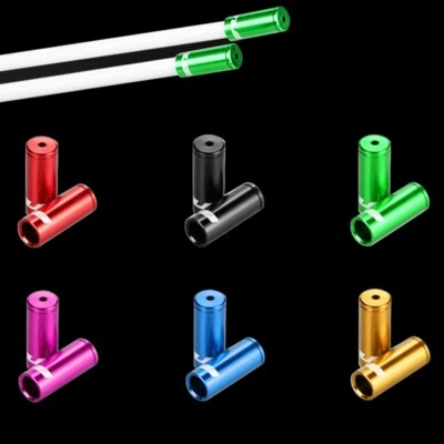 GUB Bicycle Brake Shifter Cable Ferrules 4mm 5mm Jagwire Cable Ends 12 pc Set