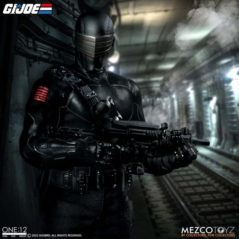 Mezco One:12 Collective GI Joe Snake Eyes Deluxe Edition IN STOCK