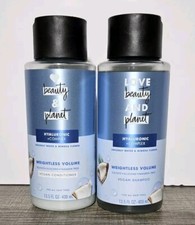 Love Beauty  Planet Coconut Water  Mimosa Flower Shampoo  Conditioner Set NEW
