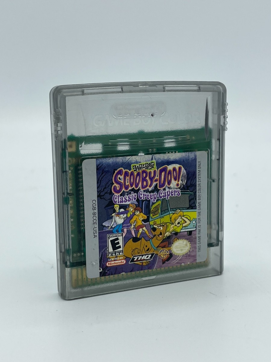 Scooby-Doo! Classic Creep Capers Nintendo Gameboy Color Game Tested