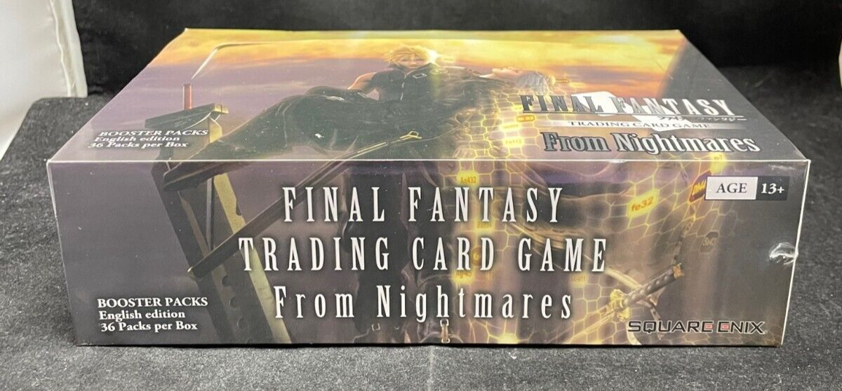 Final Fantasy TCG: From Nightmares Booster Box BRAND NEW ENGLISH Final Fantasy TCG: From Nightmares Booster Box BRAND NEW ENGLISH