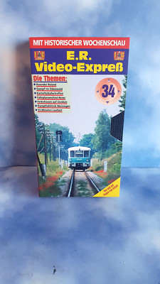 E.R.  Video - Expreß  Ausgabe  34     VHS Video  Eisenbahn