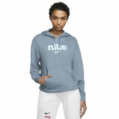 women's nike sportswear crop fleece hoodie