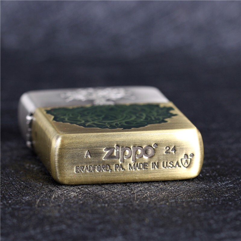 Zippo Armor Custom Lighter Tree of Life Design &ndash; Copper Wisdom Gift Boxed