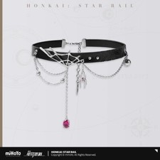 Game Official Honkai: Star Rail Kafka Theme Choker Necklace Cosplay Gift