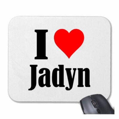 MOUSEPAD Mauspad I Love Jadyn Ich Liebe Jadyn
