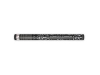 Konfetti-Shooter Kanone 60 Cm Folie Silber Party Hochzeit Silvester Geburtstag