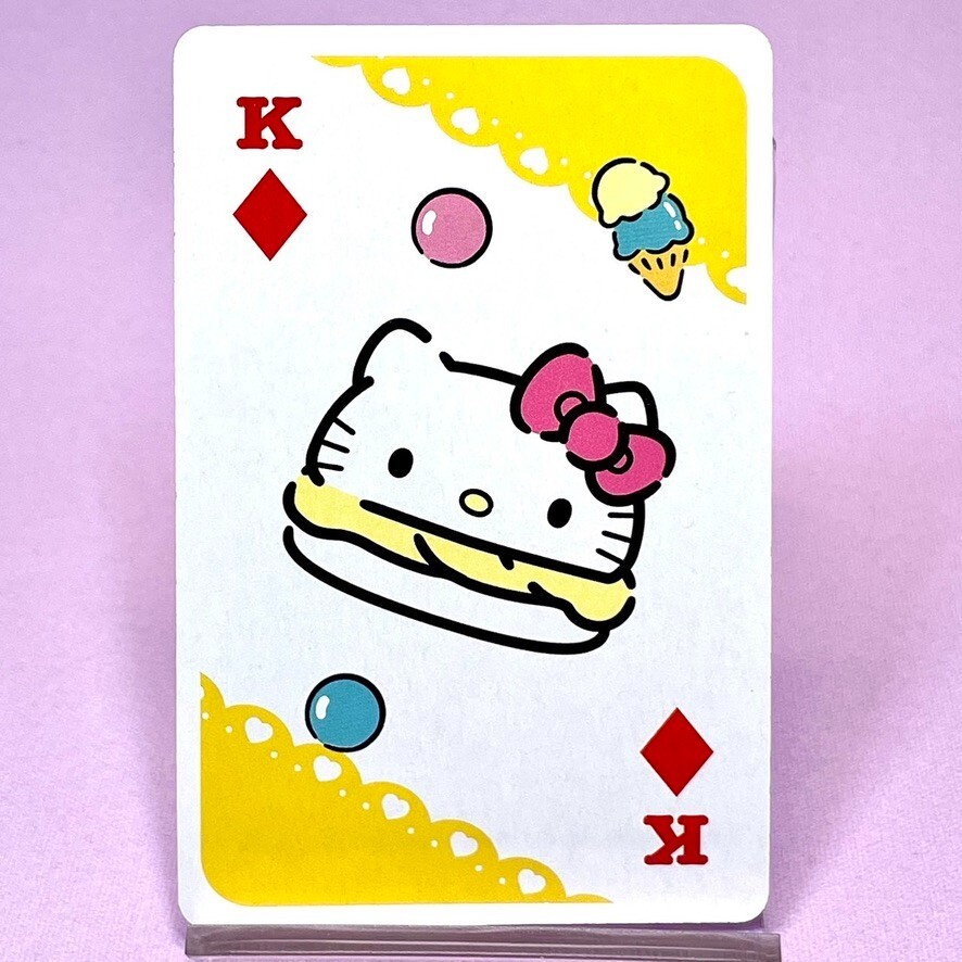 Hello Kitty Playing Card Sanrio Characters Limited Trading Card