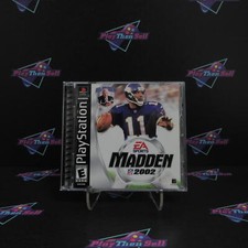 Madden NFL 2002 PS1 PlayStation 1 + Reg Card Complete - 1 Year Warranty EX Cond