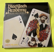 BlackJack Academy Game for Commodore 64 128 by Microillusions New Sealed