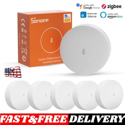 SONOFF SNZB-02P Zigbee Smart Temperature Humidity Sensor Real-time Measurement~