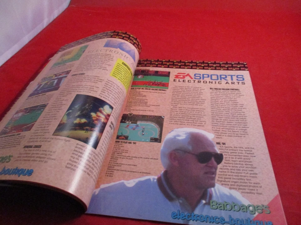 Catálogo promocional de cómics Super Tour '93 EB/EGM/Malibu EA Hudson Sega Accolade Tengen Foto 4 de 4