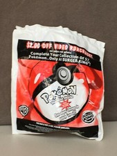 POKEMON BURGER KING 2000 THE FIRST MOVIE SEALED TOY BAG