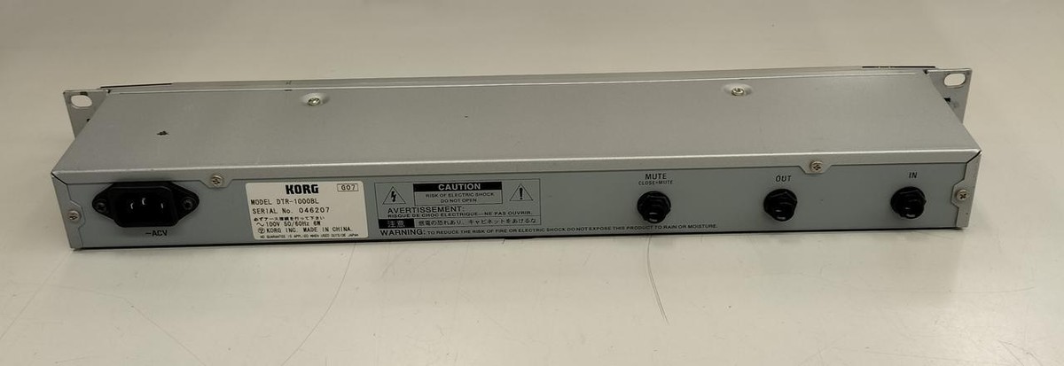 コルグ　DTR-1000BL KORG DTR-1000 Digital Rack Mount Tuner from Japan | eBay