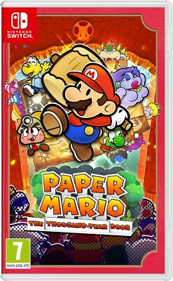 NEU Paper Mario The Thousand Year Door Nintendo Switch Sealed SCHNELLER VERSAND   