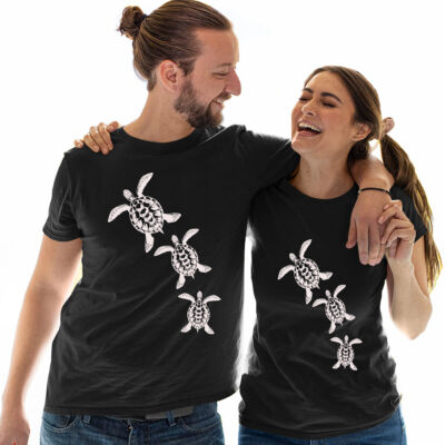 Süße Meeresschildkröte Save the Turtles Unisex T-Shirt lustig Tierliebhaber Tee Top #E