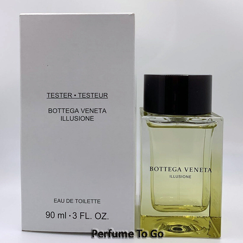 ILLUSIONE by BOTTEGA Eau De Toilette 3.0oz/90ml Spray Tester for