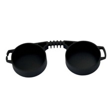 Rubber Eyepiece Cover Binocular Back Lens Dust Cap Objective Optics Protection