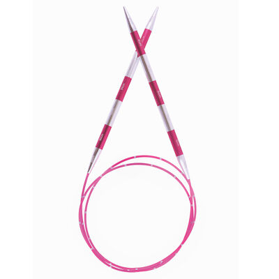 Knitpro Smart Stix Circular Feste Rosa Strickstifte 100 Cm X 4,00 Mm