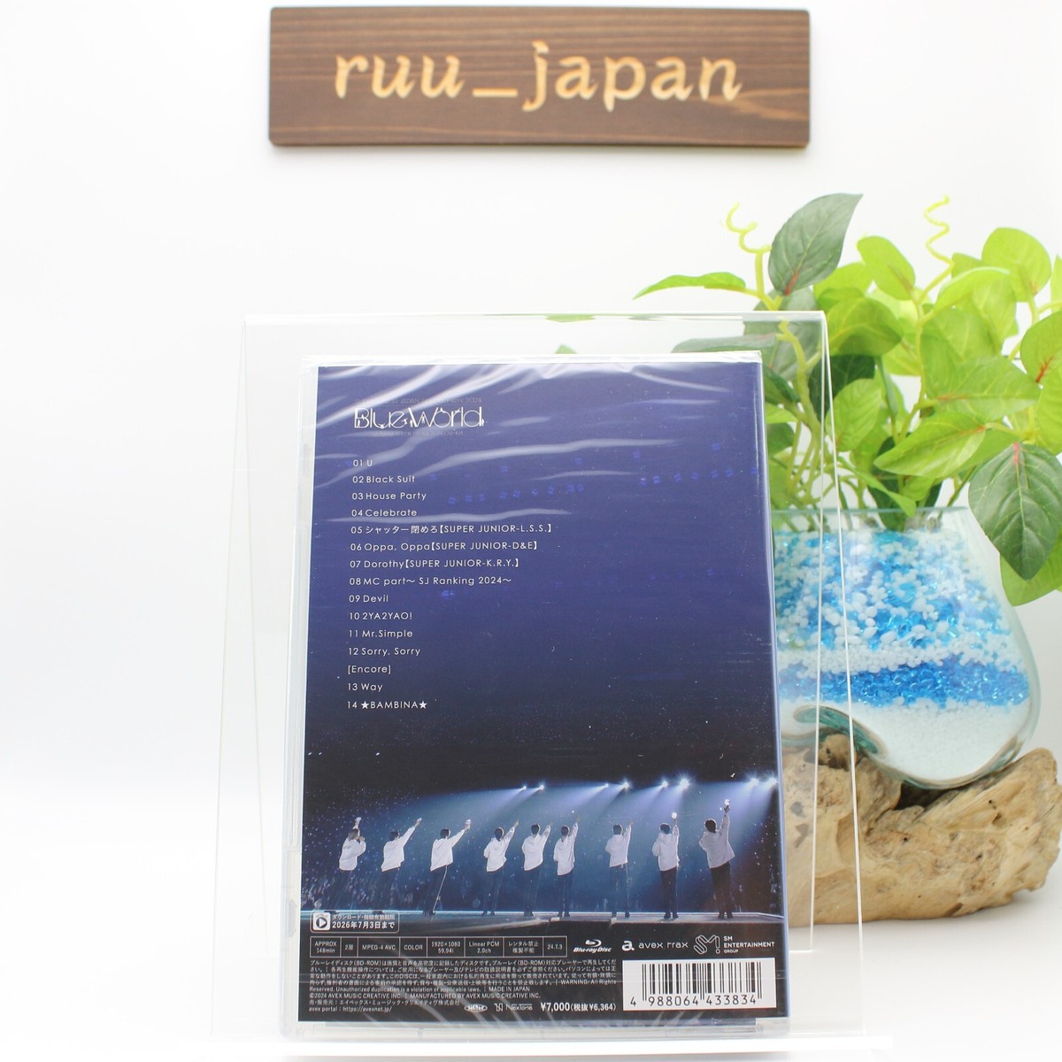 SUPER JUNIOR JAPAN Special Event 2024 Blue World Blu-ray Japan New