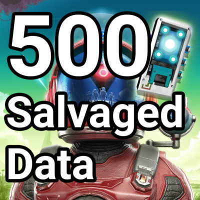 No Mans Sky 500 Salvaged Data!  PC, Steam, XBOX, PS4 & PS5