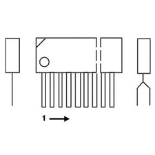 3 Pieces Distributor SAN LA7845N SAN LA 7845N-SAN Vert. Defl. Output 2.2A