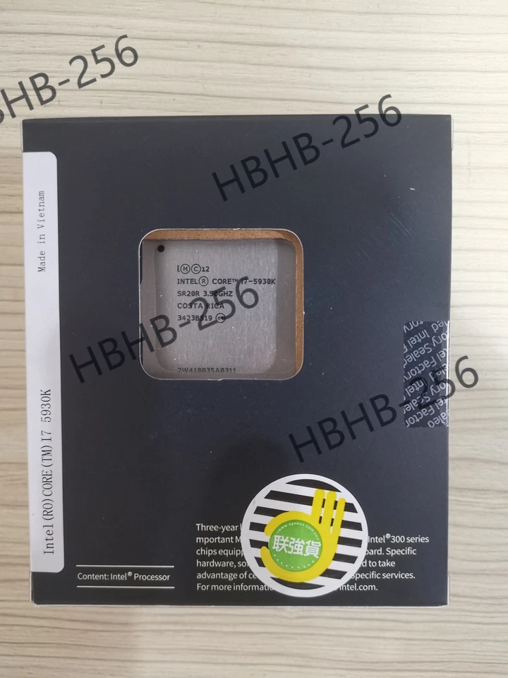 New Intel Core i7-5930K SR20R 3.50GHz 6-Core LGA 2011-3 CPU Processor - Image 2 of 4