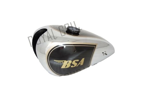 SUITABLE FOR BSA C10 C11 Black Painted Chromed Fuel Petrol