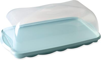 Nordic Ware Loaf Cake Keeper Light Blue Bpa Free Plastic 12.8 X 7.3 X 4.6 Inch