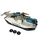 Vintage 1989 Hasbro GI Joe ARAH Avalanche Snow Tank Fighting Vehicle W/ 3 Mines