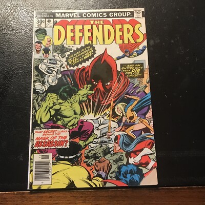 Marvel Comics The DEFENDERS #40 Dr Strange Hulk Nighthawk Valkyrie