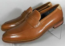 205810 SP50 MILLIKEN PENNY MEN'S SHOES SIZE 9 M TAN LEATHER JOHNSTON & MURPHY