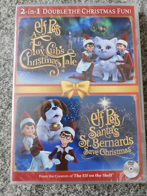 NEW SEALED Elf on the Shelf ELF PETS Animated  2 in 1 Christmas Collection DVD 