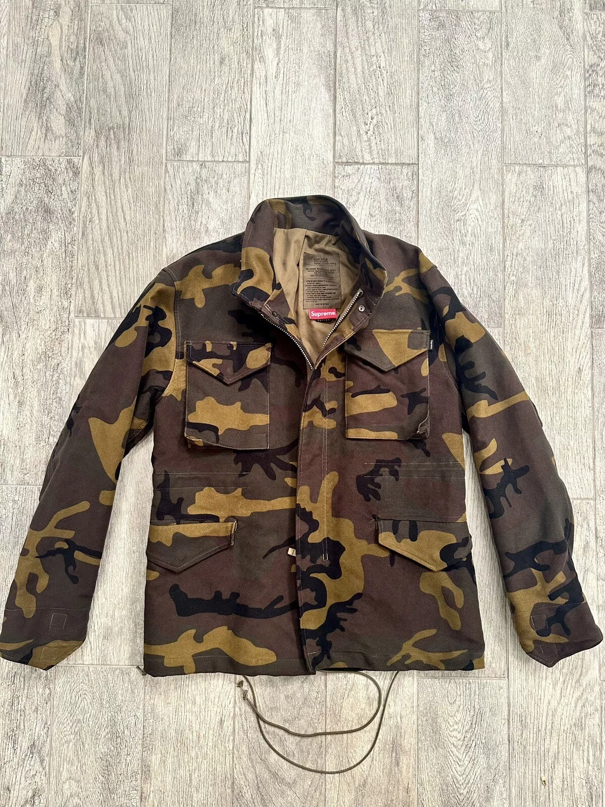 Veste Supreme grande, camouflage, parfait état, origine